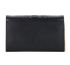 Pocket Envelope Wallet On Chain, &pound;320, Handbags, Black, Leather, Back view